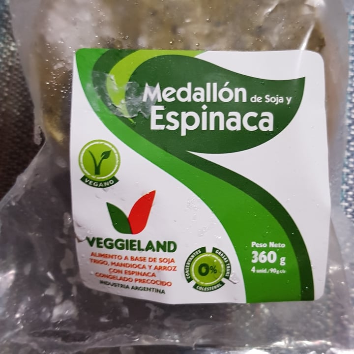 photo of Veggieland Medallon de Soja y Espinaca shared by @ines1989 on  12 May 2020 - review