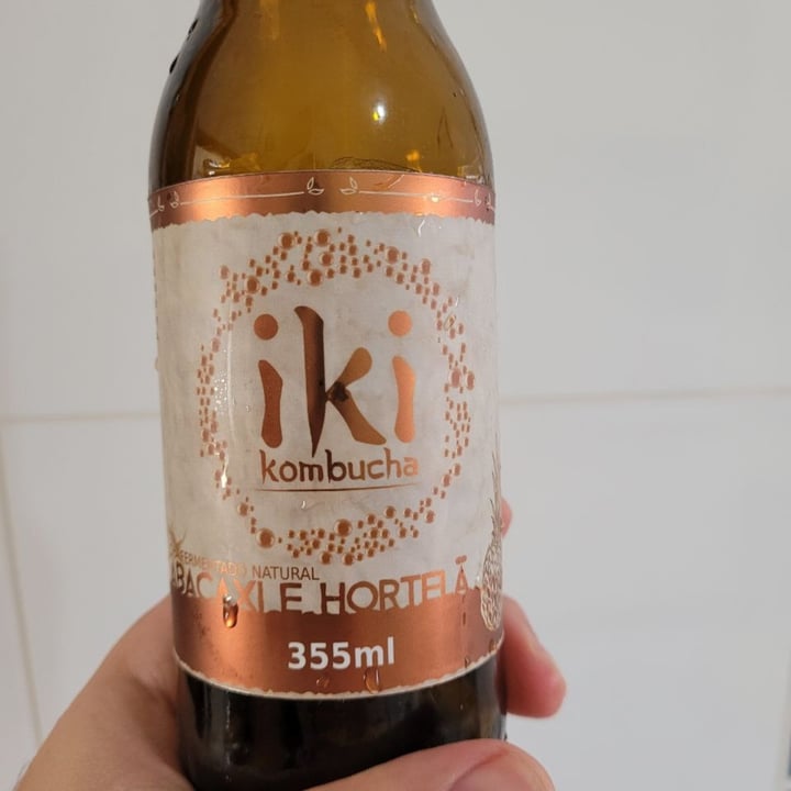 photo of iki kombucha abacaxi e hortelã shared by @guilopes on  11 Sep 2022 - review