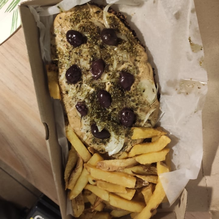 photo of Crisana Plant Based (Delivery y Take Away) Milanesa Fugazzetta shared by @martinpaezi on  15 Apr 2022 - review