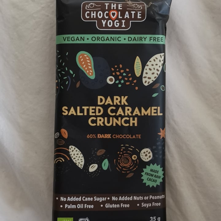 review photo of The Chocolate Yogi Dark Salted Caramel Crunch shared by @danikataylor on 17 Nov 2020 - review