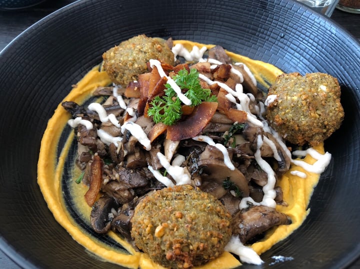 review photo of Cafe Organic Mushroom Stack shared by @noll-fyra on 09 Oct 2018 - review