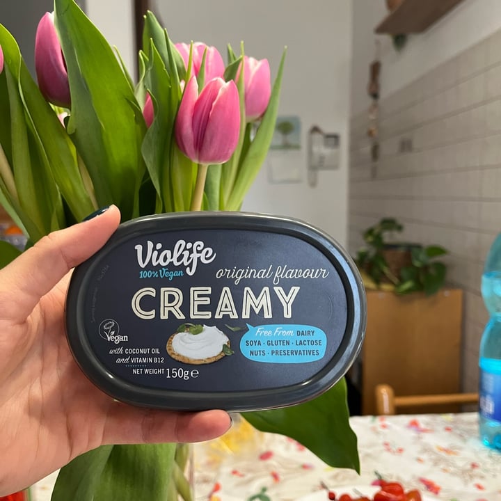 photo of Violife Creamy Original Flavour shared by @giuliettaveg on  17 Apr 2022 - review