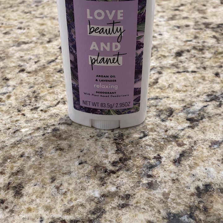 photo of Love Beauty and Planet Argan Oil & Lavender Deodorant shared by @planetaazul on  17 Sep 2022 - review