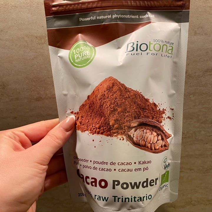 photo of biotona Cacao Powder shared by @ioulia on  10 Dec 2021 - review