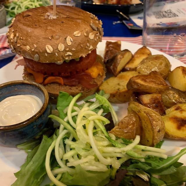 「Don Chisciotte burger」の料理の写真