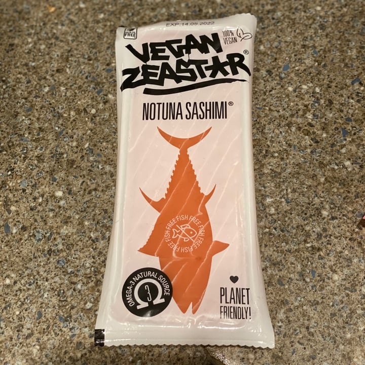 photo of Vegan Zeastar Sashimi No Tuna shared by @finalpeter on  02 Feb 2021 - review