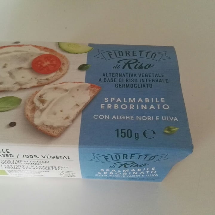 photo of Fioretto Di Riso Spalmabile erborinato con alghe nori e ulva shared by @federicac on  08 May 2022 - review
