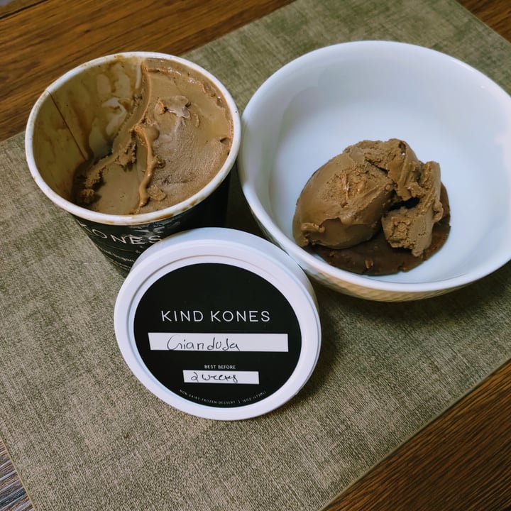 photo of Kind Kones Bangsar Village Gianduja Ice Cream shared by @stevenneoh on  19 Apr 2022 - review