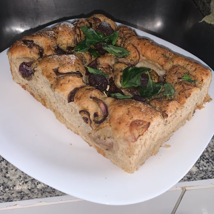 photo of Craft Vegan Bakery Focaccia Saborizada de olivas shared by @naleuem on  26 Feb 2022 - review