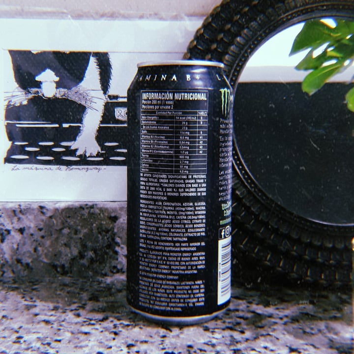 photo of Monster Energy Monster Energy shared by @nanicuadern on  20 Feb 2022 - review