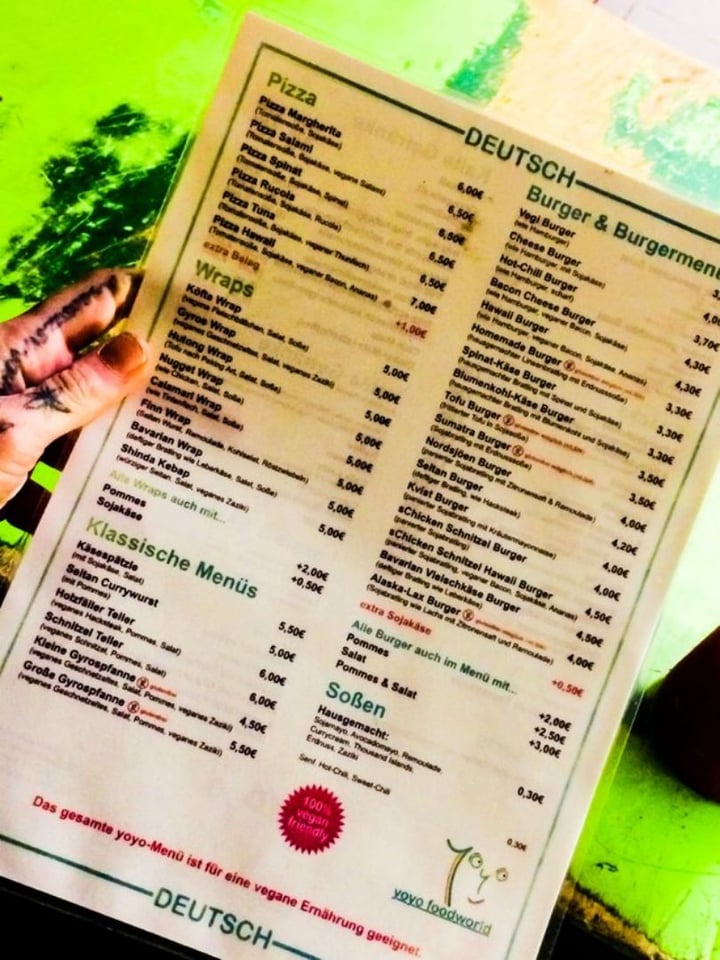 review photo of Yoyo Foodworld vegan Gyros plate shared by @spiritofsattva on 06 Dec 2019 - review