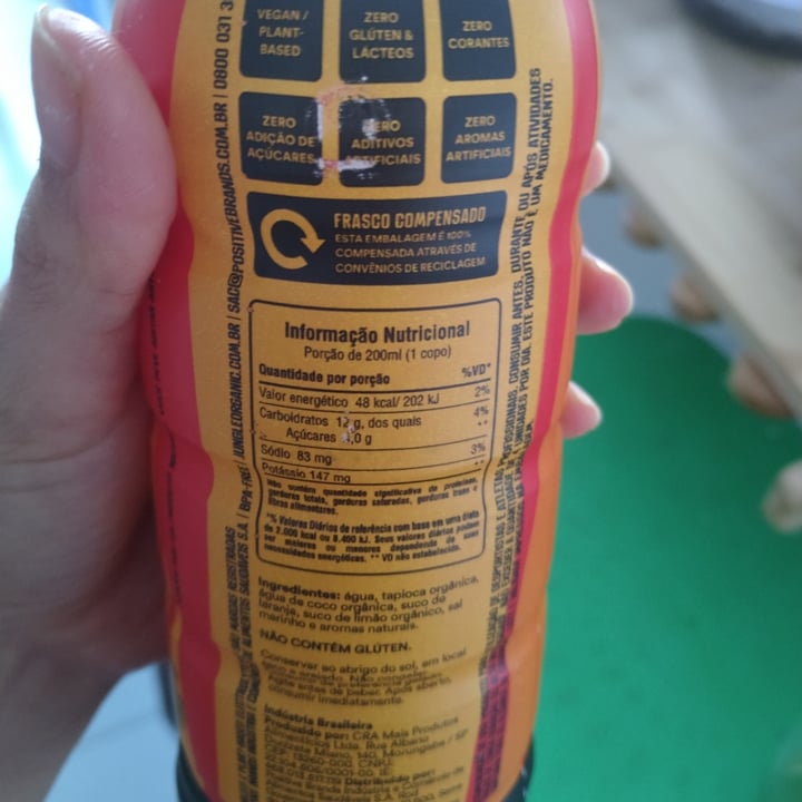 photo of Jungle Isotônico plant based shared by @grasieleperanovichi on  20 Apr 2022 - review