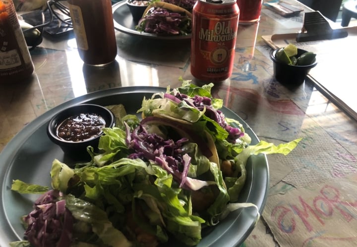 photo of La Ruta Vegana Tacos De Fajita De Seitán shared by @unidad-animal on  20 Dec 2019 - review