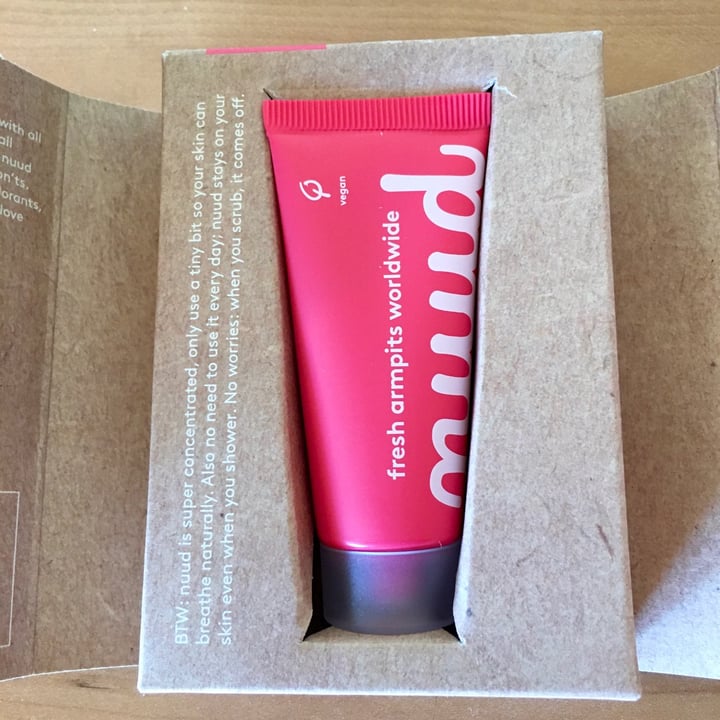review photo of nuud Fresh Armpits Worldwide shared by @comocomervegetales on 09 Aug 2022 - review