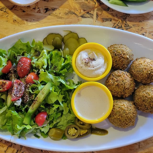 Photo of the dish “Falafel Plate”