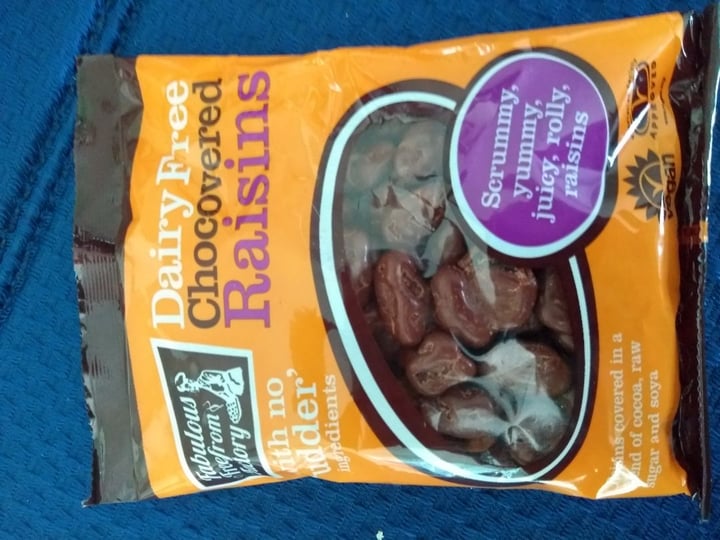photo of Fabulous Freefrom Factory Dairy Free Chocovered Raisins shared by @stanleycat on  28 Mar 2020 - review