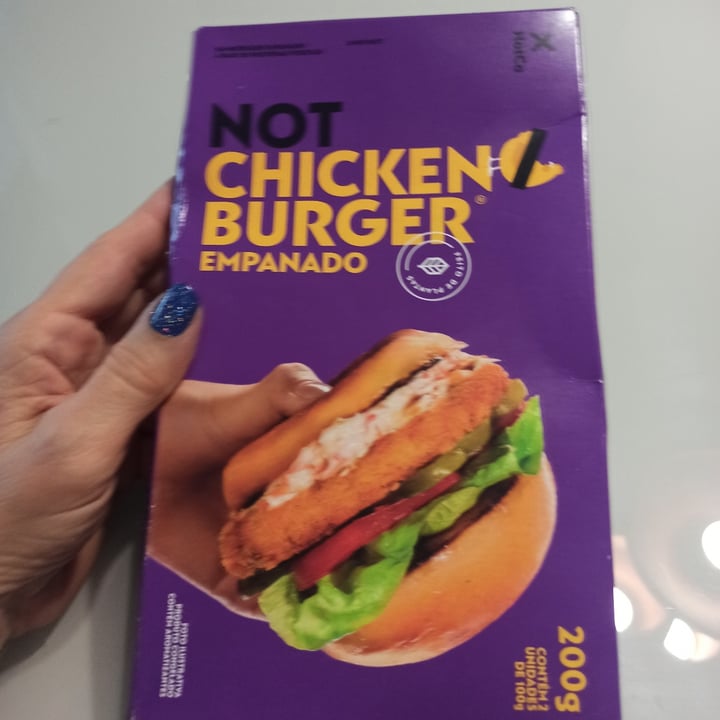 photo of NotCo Not Chicken Burger Empanado shared by @mariaelisagobetti on  17 Apr 2022 - review