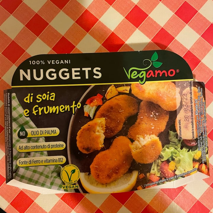 photo of Vegamo Nuggets di soia e frumento shared by @alephonico on  28 Feb 2022 - review