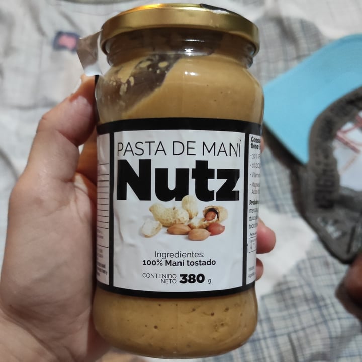 photo of Nutz Pasta de Mani shared by @vegantoine on  26 Oct 2021 - review