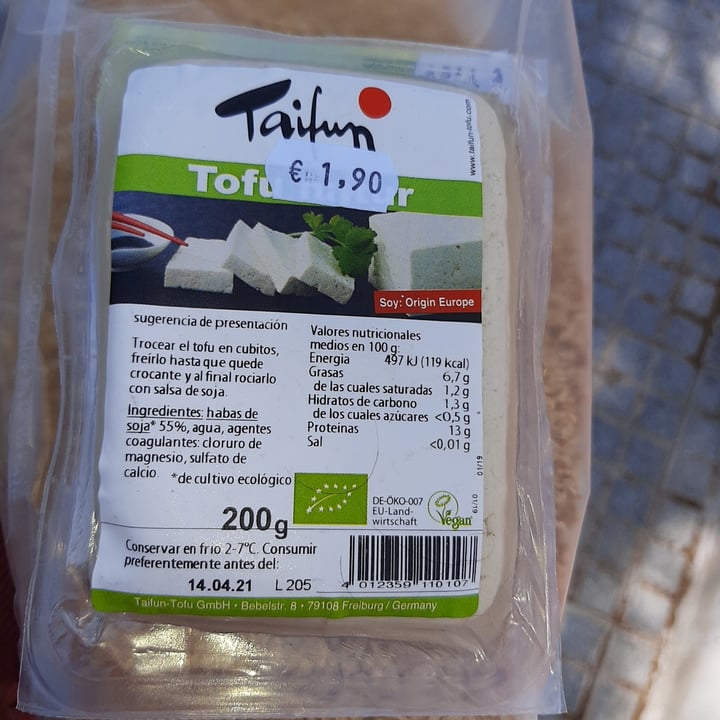 photo of Taifun Tofu natur shared by @alichia on  24 Mar 2021 - review