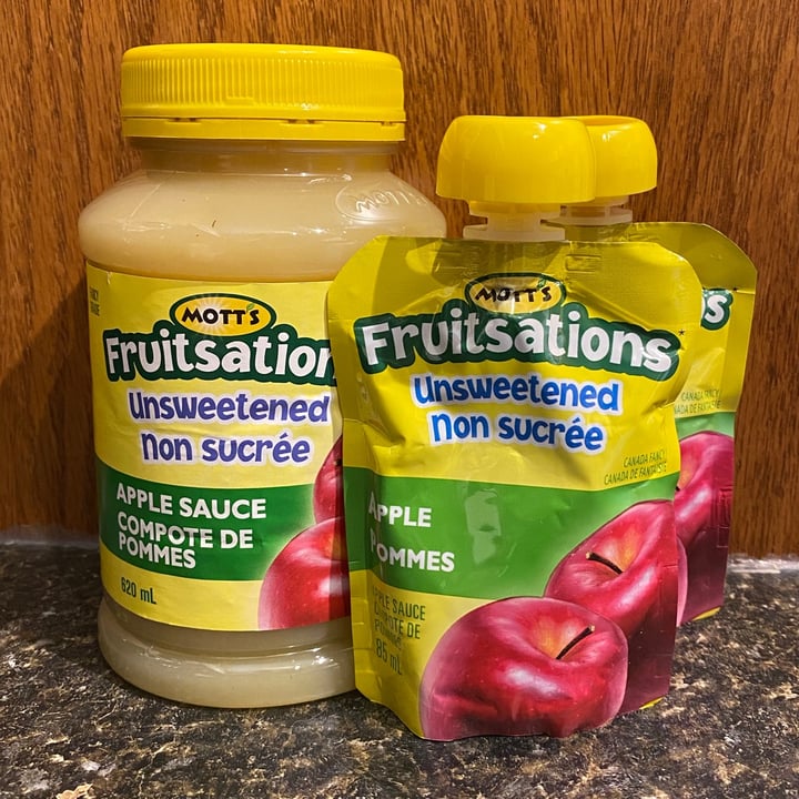 photo of Mott's Fruitsations Unsweetened Apple Sauce shared by @meaghants on  16 Jun 2021 - review