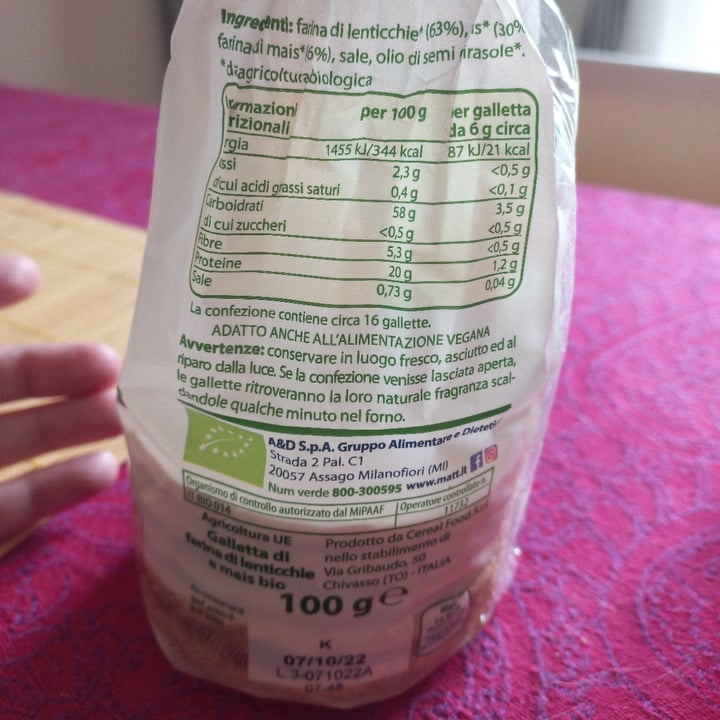 photo of Matt Le mais protein shared by @amundi on  03 Jun 2022 - review