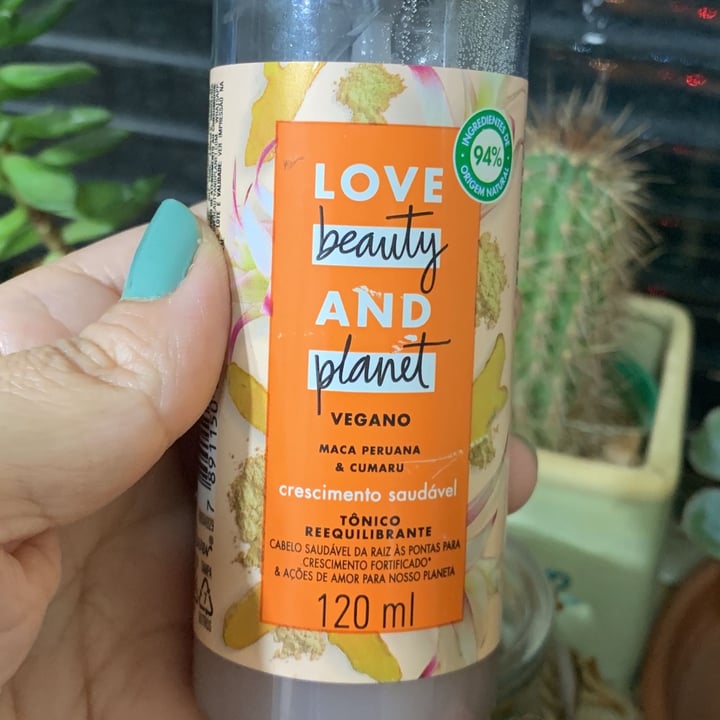 photo of Love Beauty and Planet Tônico Reequilibrante shared by @isabellacene on  04 May 2022 - review