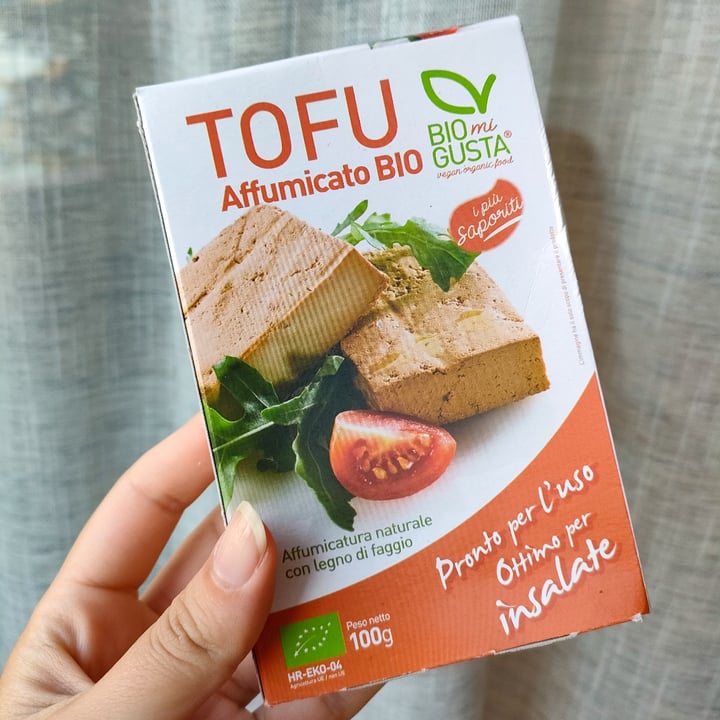 photo of Biomigusta Tofu Affumicato shared by @riccicrueltyfree on  23 Jul 2022 - review