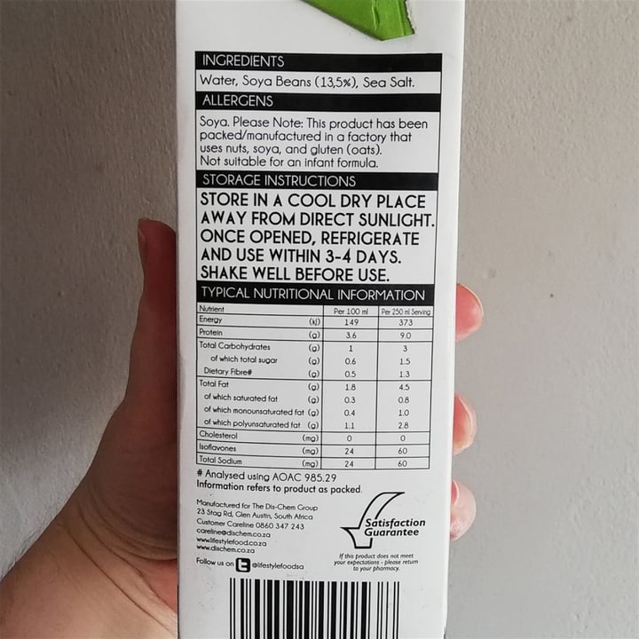 photo of Lifestyle Food Soya Milk shared by @josiearmadillo on  18 Jun 2020 - review