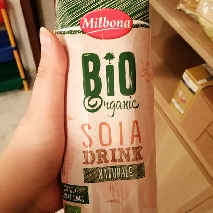 photo of Milbona Bio organic Soya drink shared by @benros97 on  10 Mar 2022 - review