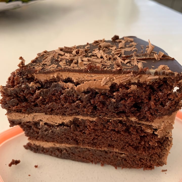 photo of Doppio Zero Bryanston Chocolate Cake shared by @veggielover20 on  14 Jun 2020 - review