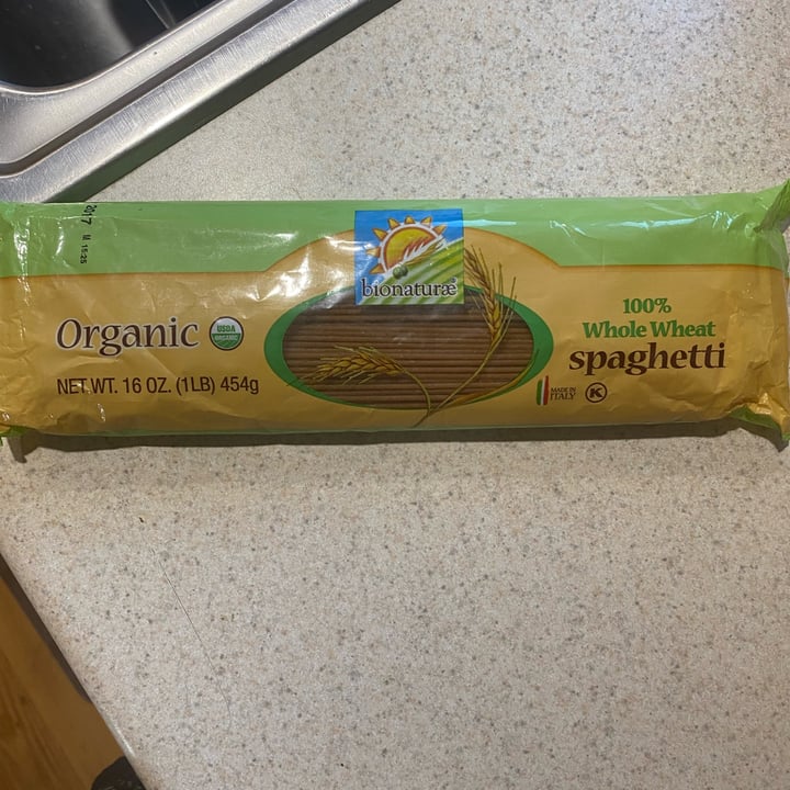 photo of Bionaturae 100 % Whole Wheat Spaghetti shared by @mecornell on  14 May 2022 - review