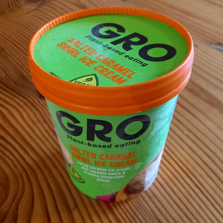 photo of GRO Salted Caramel Swirl Ice Cream shared by @janxr on  24 Sep 2021 - review