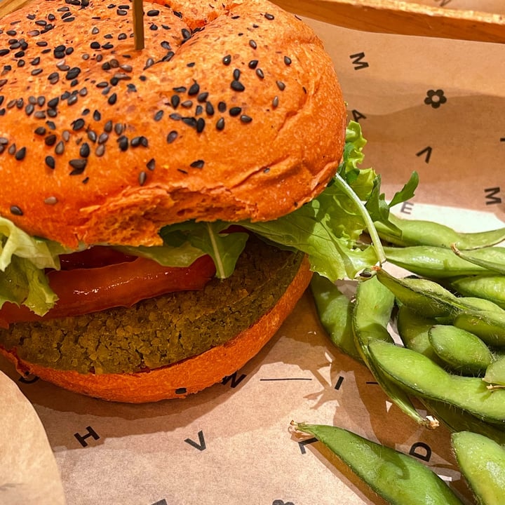 review photo of Flower Burger Coccinella Burger shared by @beamonor on 19 Aug 2022 - review