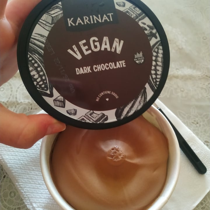 photo of Karinat Helado dark chocolate shared by @melicarucci on  28 Aug 2021 - review