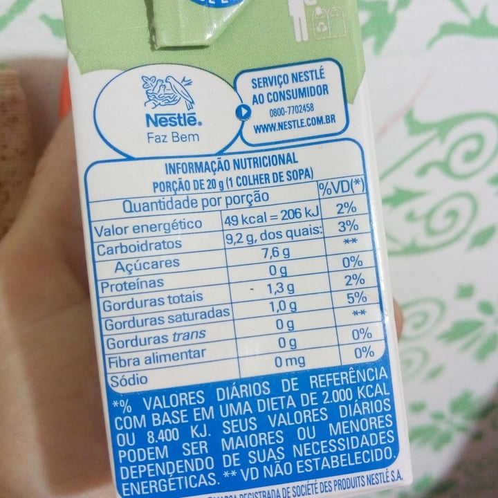 photo of Nestlé Leite condensado vegetal shared by @josywolfart on  24 Jul 2022 - review