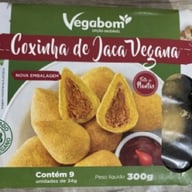 coxinha de carne de jaca vegana