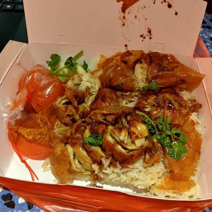 photo of Uniquely Vegetarian Chicken Rice shared by @stevenneoh on  02 Jul 2022 - review