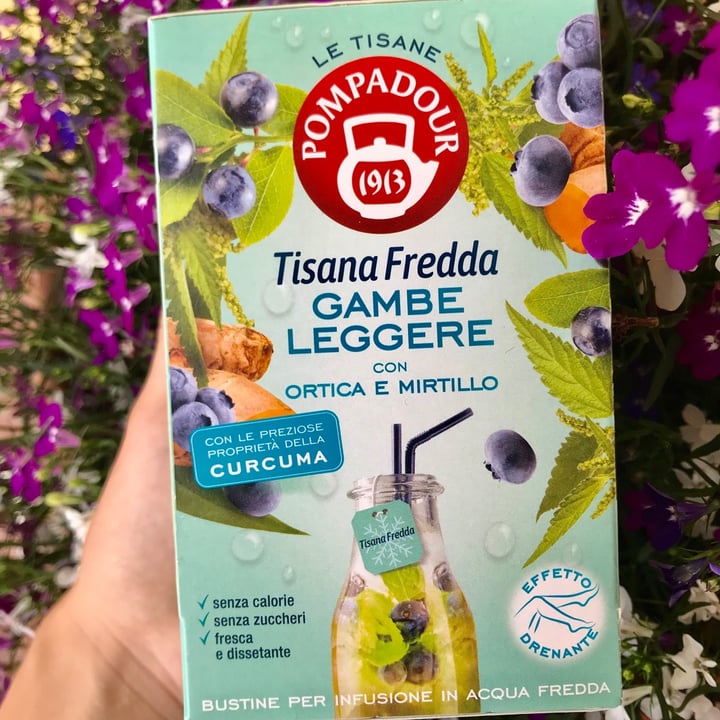 photo of Pompadour Tisana Fredda Ortica E Mirtillo shared by @diam on  19 Jun 2021 - review