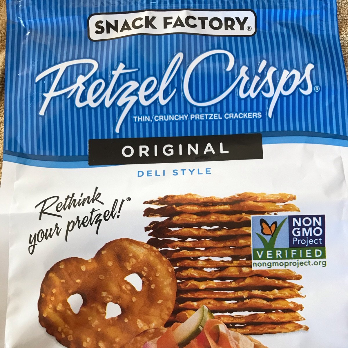 Snack Factory Pretzel Crisps Reviews abillion