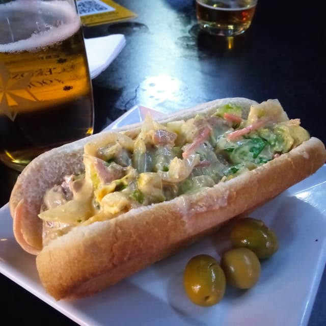 Photo of the dish “Tapa de bocata de seitán”