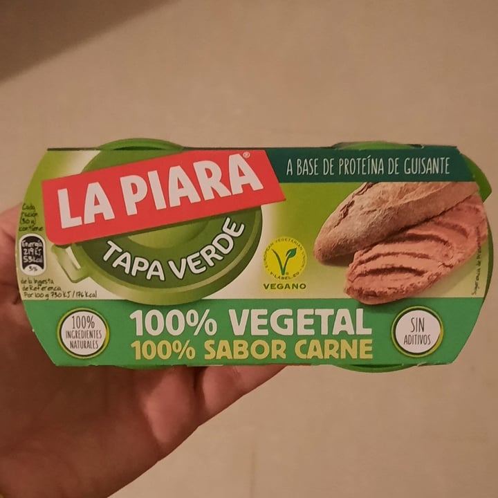 photo of La Piara Paté a base de proteína de guisantes shared by @amorxlosanimales on  08 Mar 2022 - review