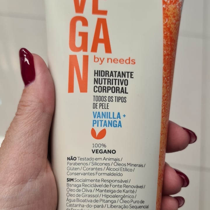 review photo of Vegan by Needs Hidratante Corporal Vanilla + Pitanga shared by @mmlaiko on 22 Jun 2022 - review