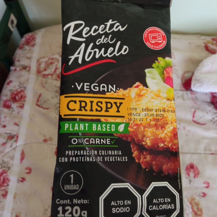 photo of Receta del abuelo Vegam Crispy shared by @michecat28 on  02 Oct 2021 - review