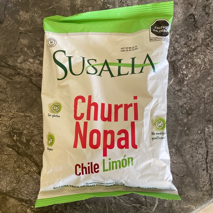 photo of Susalia Churri Nopal (chile limón), maíz con nopal shared by @strawberryswan on  05 Nov 2022 - review