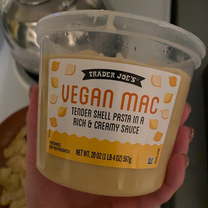 photo of Trader Joe's Vegan Mac shared by @easyonle on  13 Sep 2020 - review