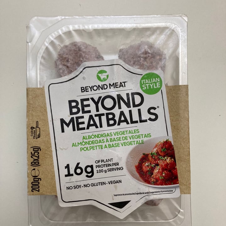 photo of Beyond Meat Beyond Meatballs Italian Style shared by @alemo on  01 Nov 2022 - review