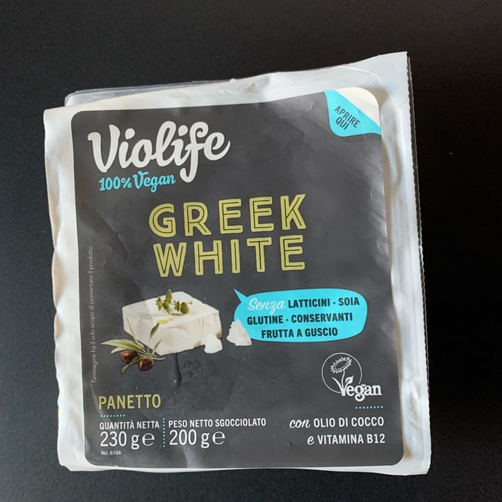photo of Violife Greek White (Block/Panetto) shared by @verdesalvia on  30 Jun 2022 - review