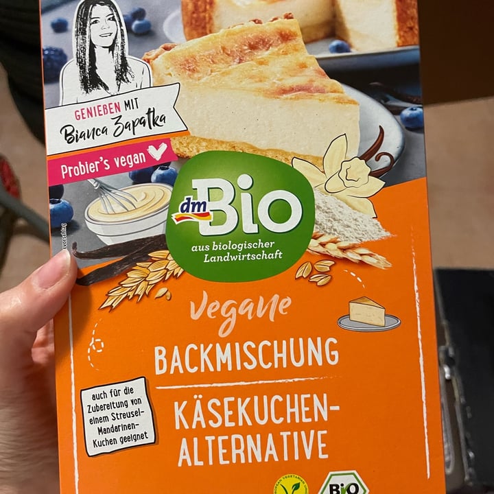 photo of dmBio Vegan cheescake shared by @cristinamag on  14 Apr 2022 - review