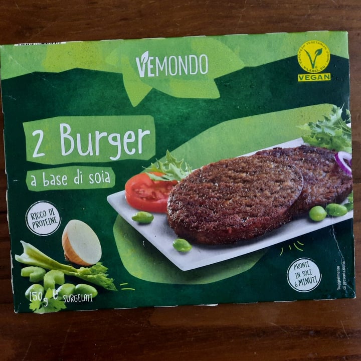 photo of Vemondo 2 Burger A Base Di Soia shared by @chiaara on  08 Jun 2022 - review